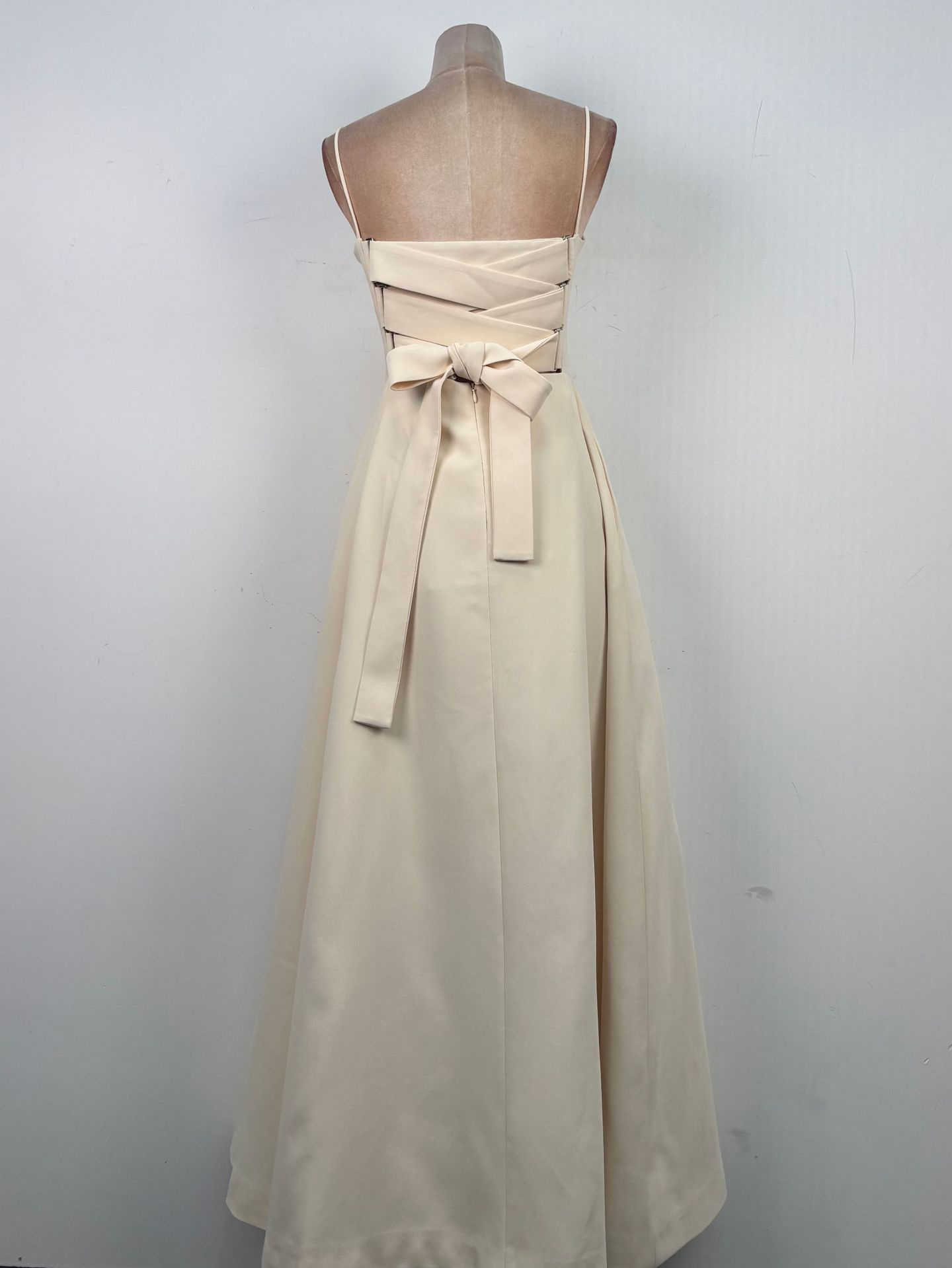TWOTWINSTYLE Patchwork Lace Up High Waist Chic Dress