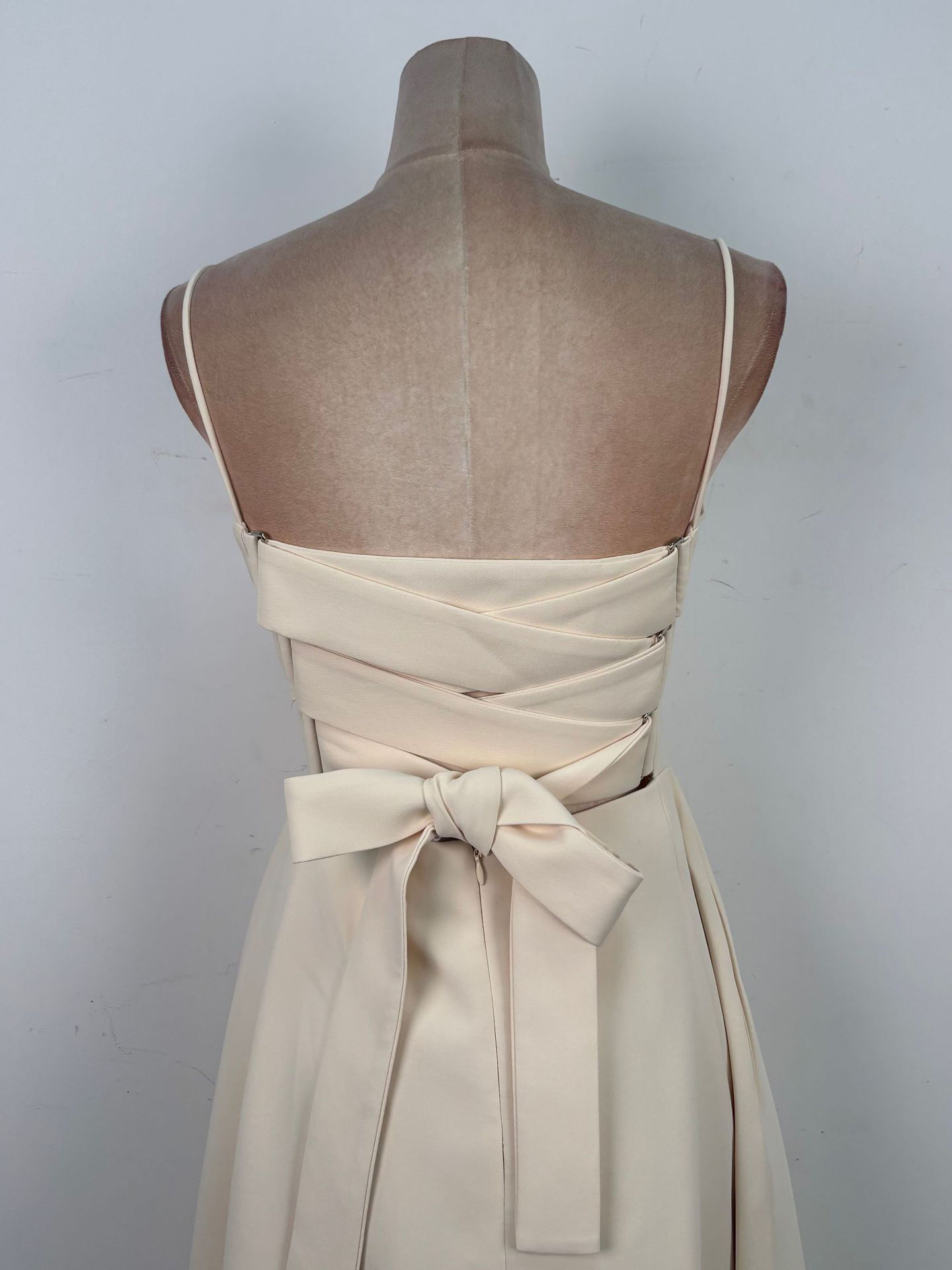 TWOTWINSTYLE Patchwork Lace Up High Waist Chic Dress