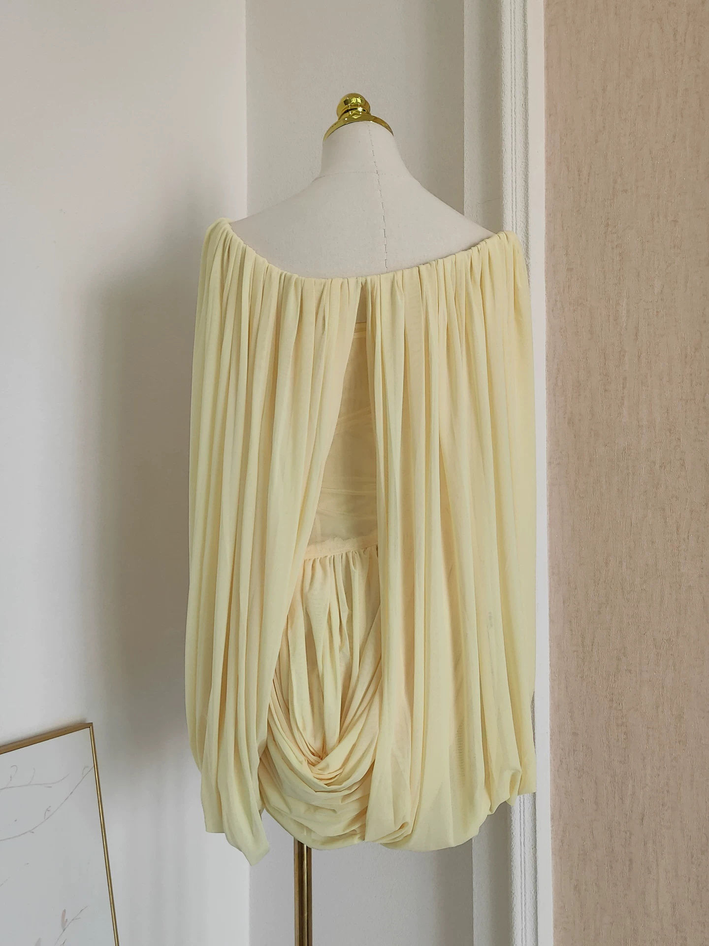 TWOTWINSTYLE Solid Off Shoulder Sleeveles Tunic Chic Dress