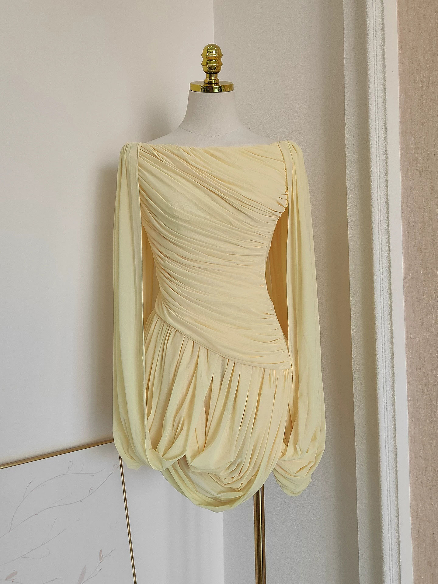 TWOTWINSTYLE Solid Off Shoulder Sleeveles Tunic Chic Dress