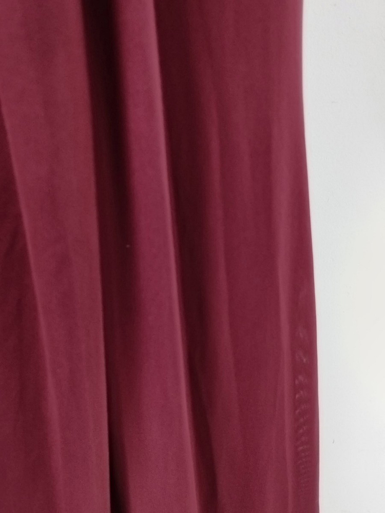 TWOTWINSTYLE Round Neck Long Sleeve Tunic Pleated Elegant Dress