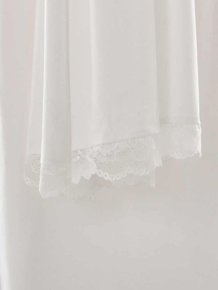 TWOTWINSTYLE Sleeveles Patchwork Lace Design Dress