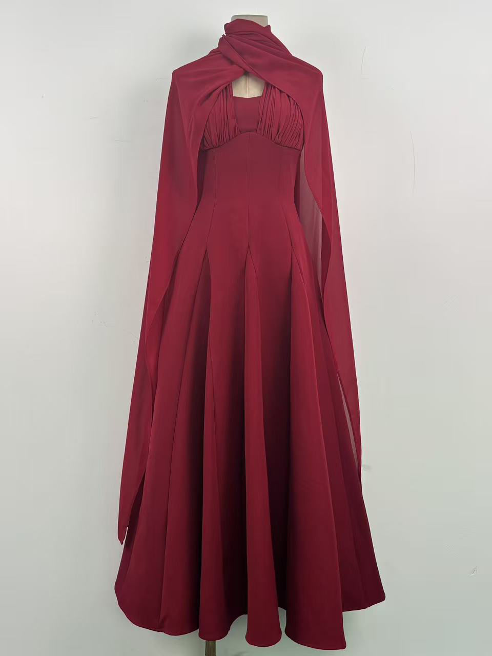 TWOTWINSTYLE Backless High Waist Elegant Camisole Dress