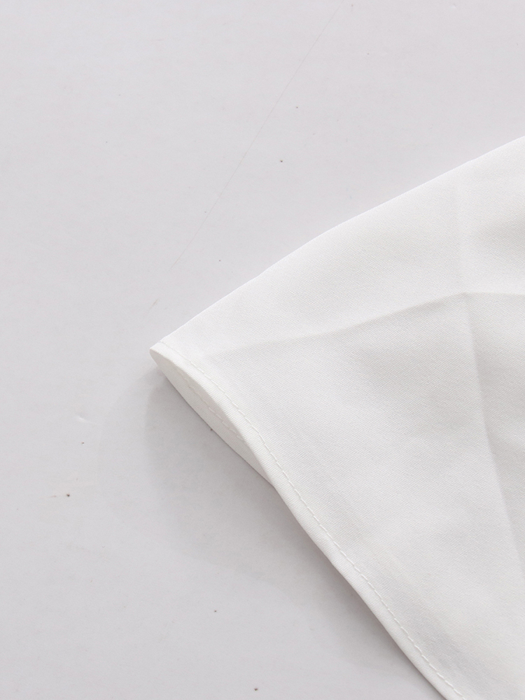 TWOTWINSTYLE High Waist Asymmetrical Hem Srapless Minimalist Dress