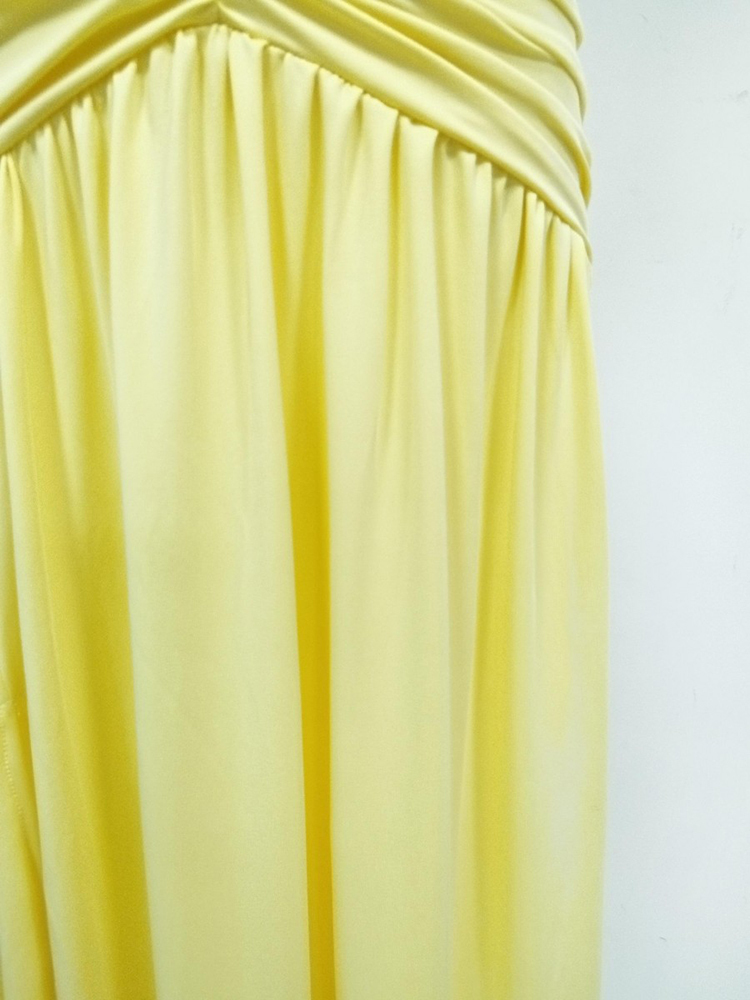 TWOTWINSTYLE Deep V Neck Side Split Tunic Sexy Dress