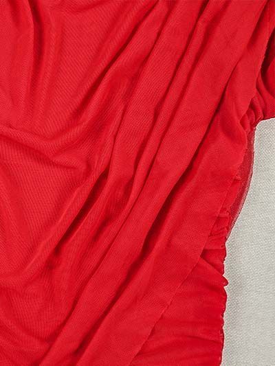 TWOTWINSTYLE Round Neck Long Sleeve Tunic Desig Dress