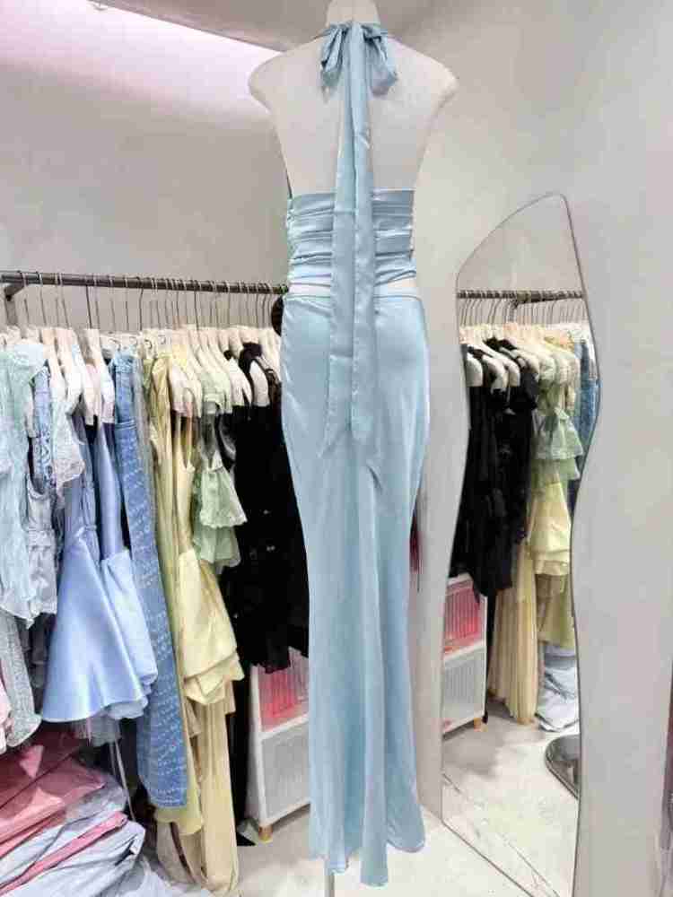 TWOTWINSTYLE Spliced Flower Vest Bodycon Skirt Elegant Set