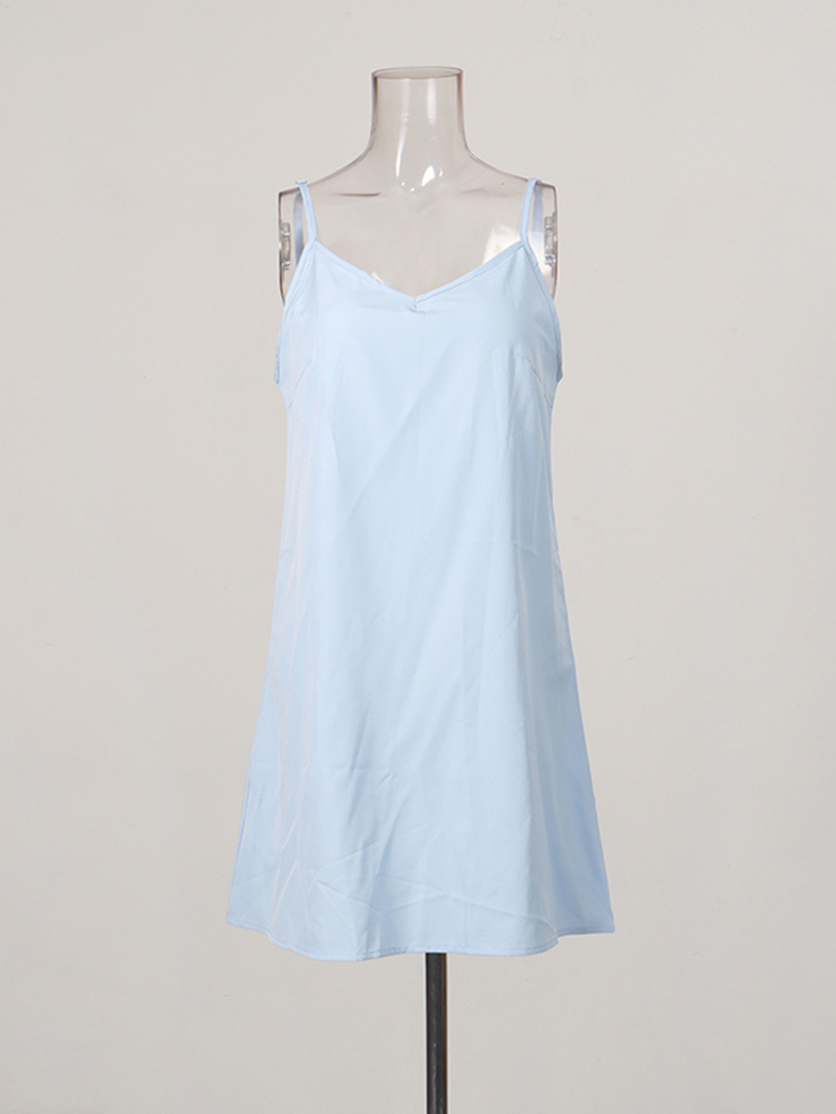 TWOTWINSTYLE Stand Collar Puff Sleeve High Waist Chic Dress