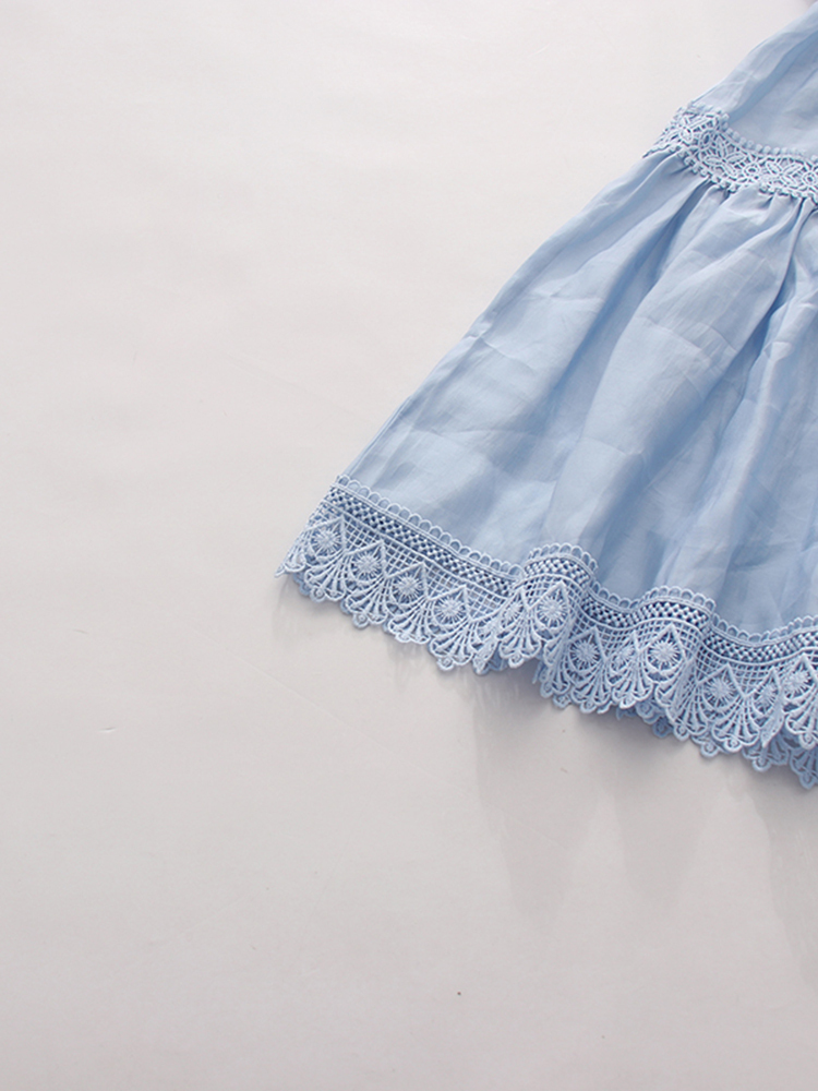 TWOTWINSTYLE Stand Collar Puff Sleeve High Waist Chic Dress