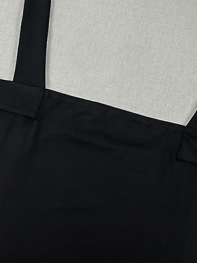 TWOTWINSTYLE Off Shoulder Tunic Spliced Metal Fashion Dress