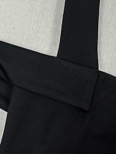 TWOTWINSTYLE Off Shoulder Tunic Spliced Metal Fashion Dress