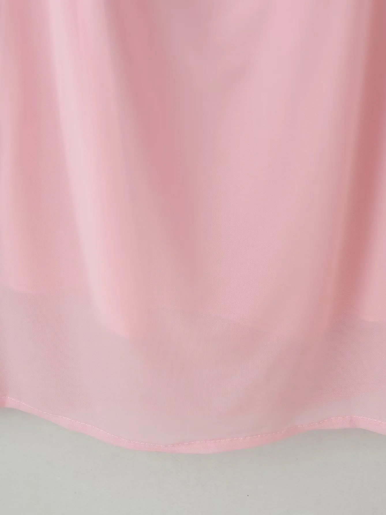 TWOTWINSTYLE Cowl Neck Spliced Ruffle Straps Elegant Dress