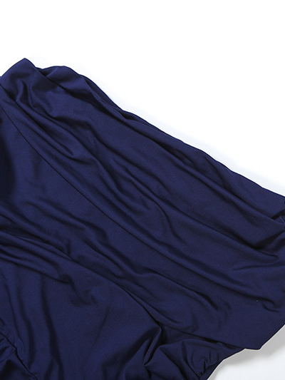 TWOTWINSTYLE Tunic Pleated Side Slit Chic Camisole Dress
