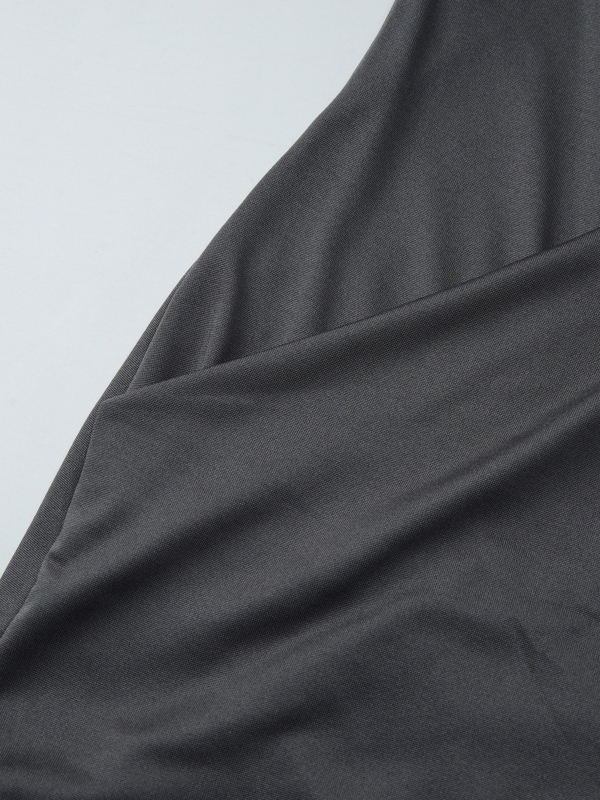 TWOTWINSTYLE Solid Tunic Ruched Bust Sexy Maxi Dress