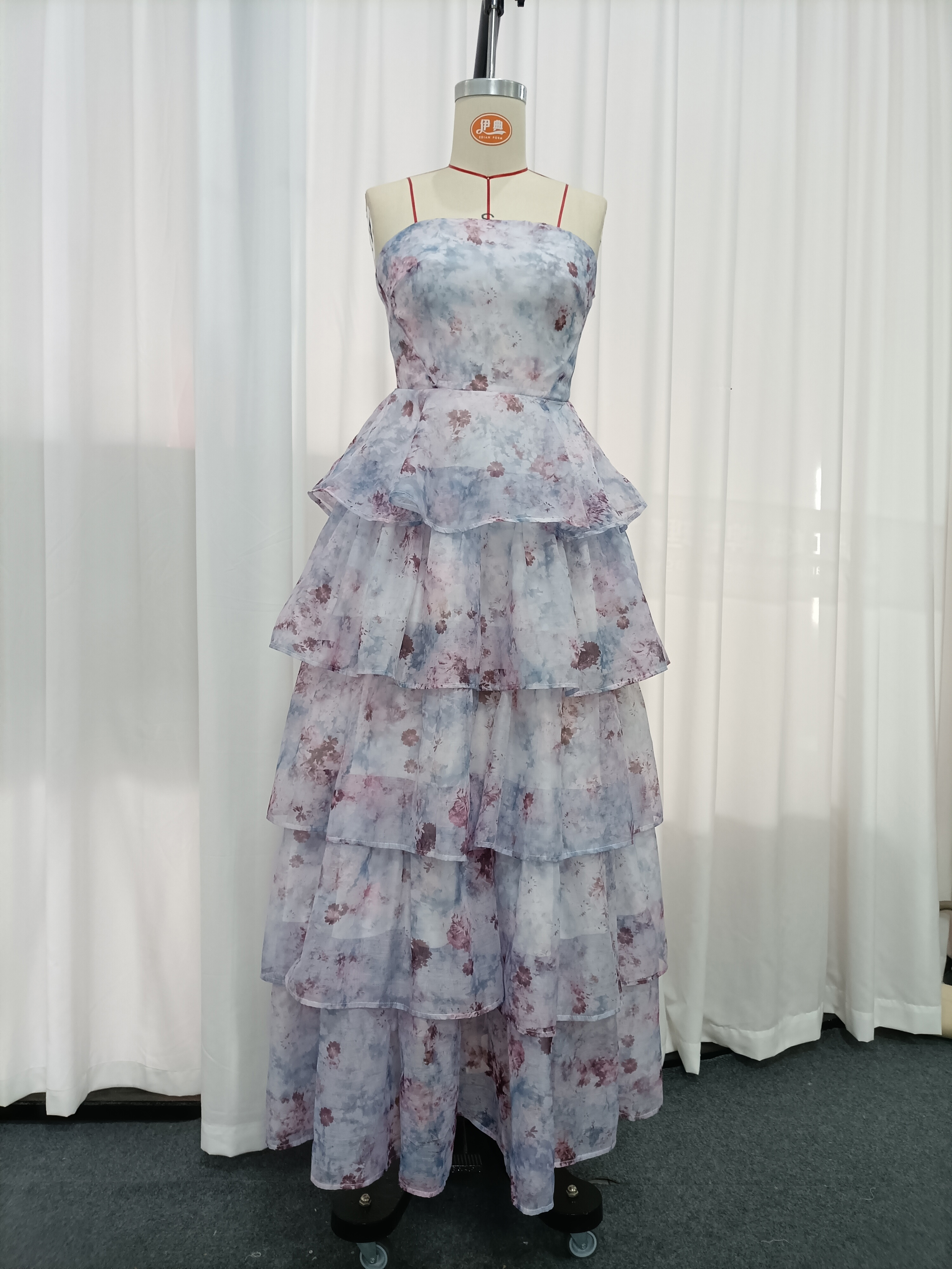 TWOTWINSTYLE Off Shoulder Tunic Tie Dye Dreamy Dress