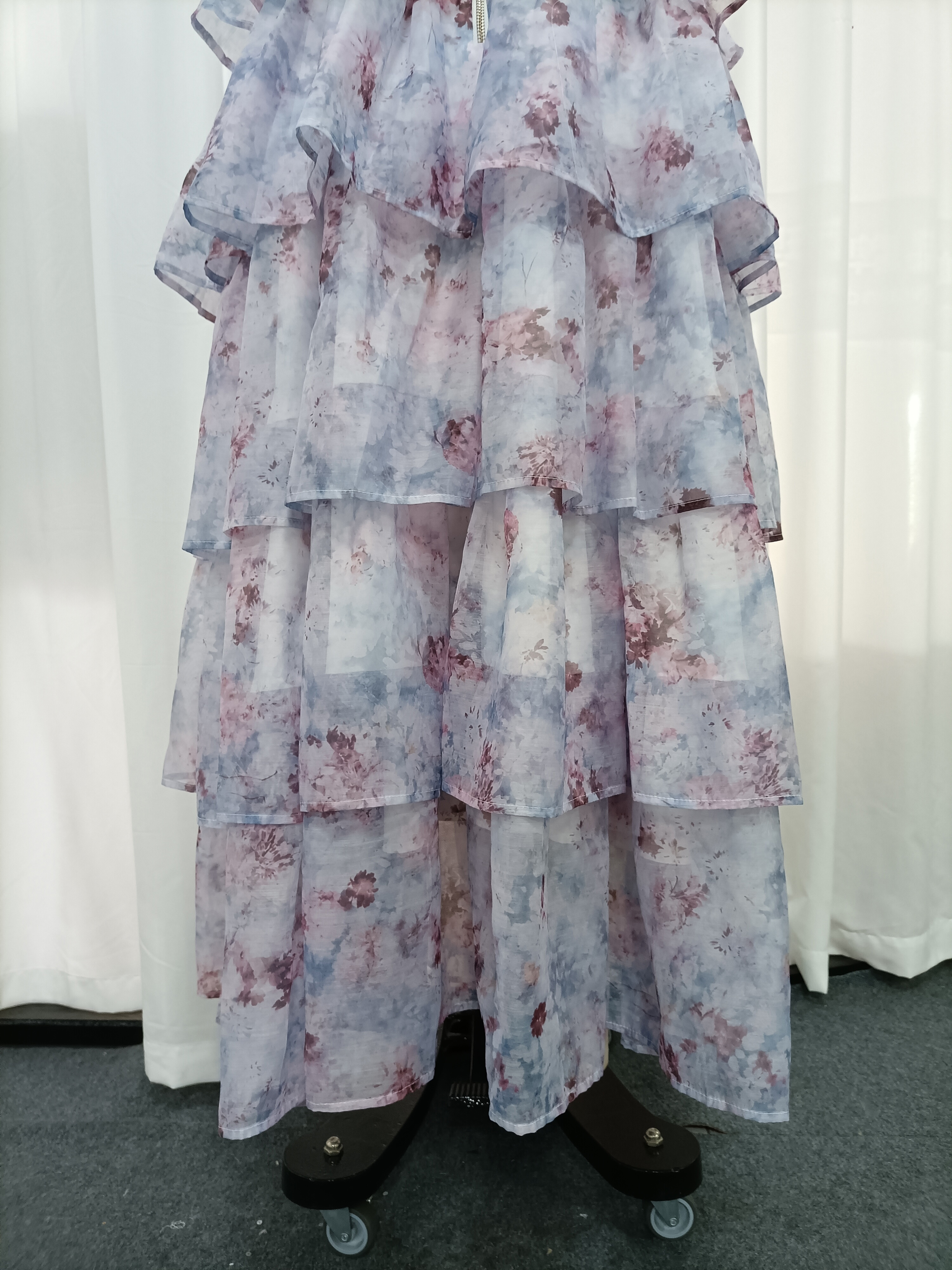 TWOTWINSTYLE Off Shoulder Tunic Tie Dye Dreamy Dress