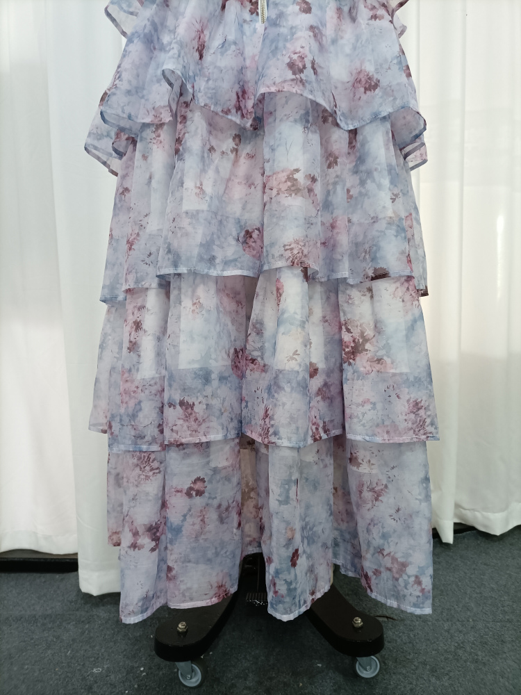 TWOTWINSTYLE Off Shoulder Tunic Tie Dye Dreamy Dress