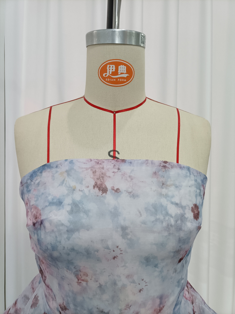 TWOTWINSTYLE Off Shoulder Tunic Tie Dye Dreamy Dress