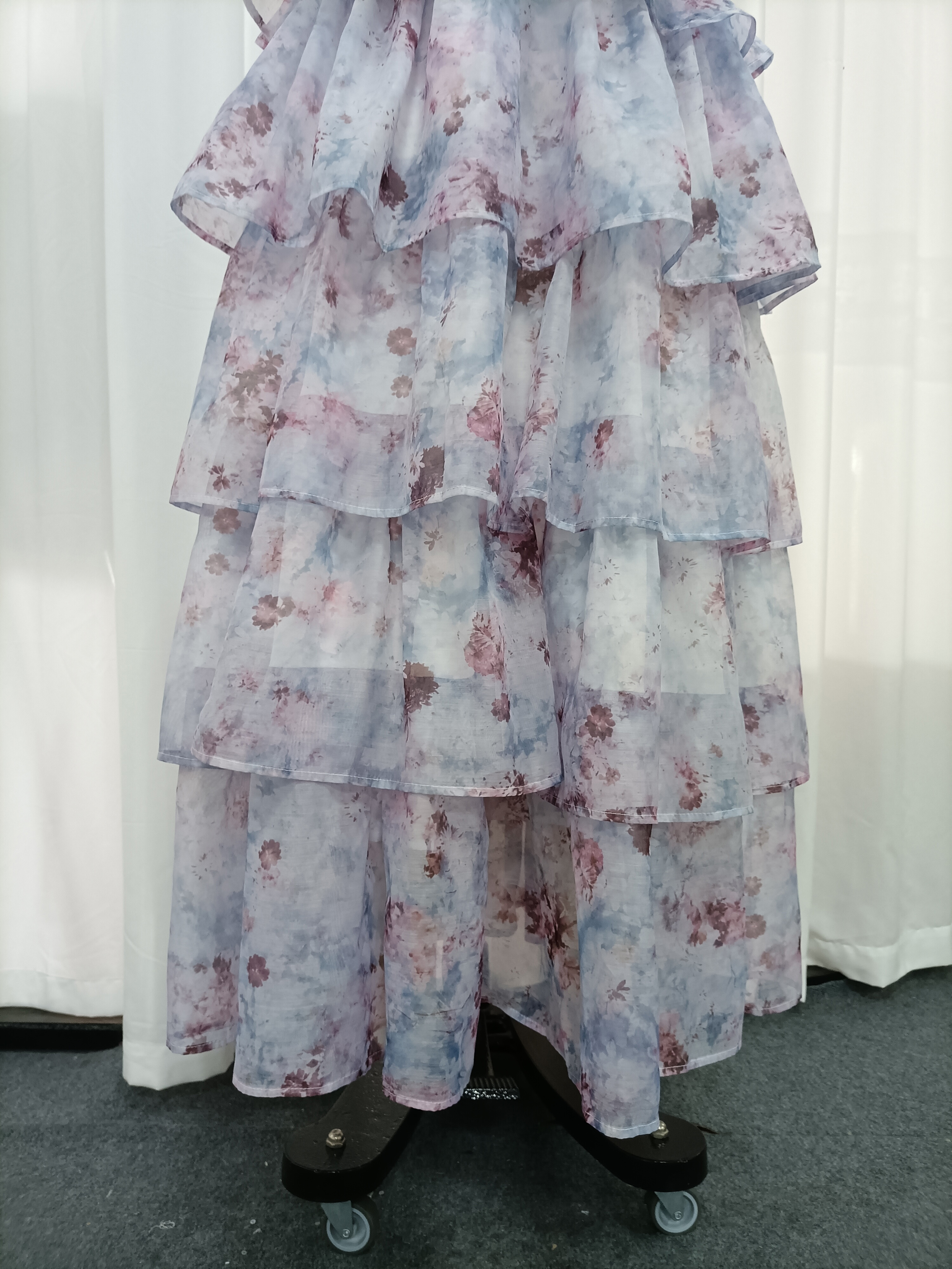 TWOTWINSTYLE Off Shoulder Tunic Tie Dye Dreamy Dress