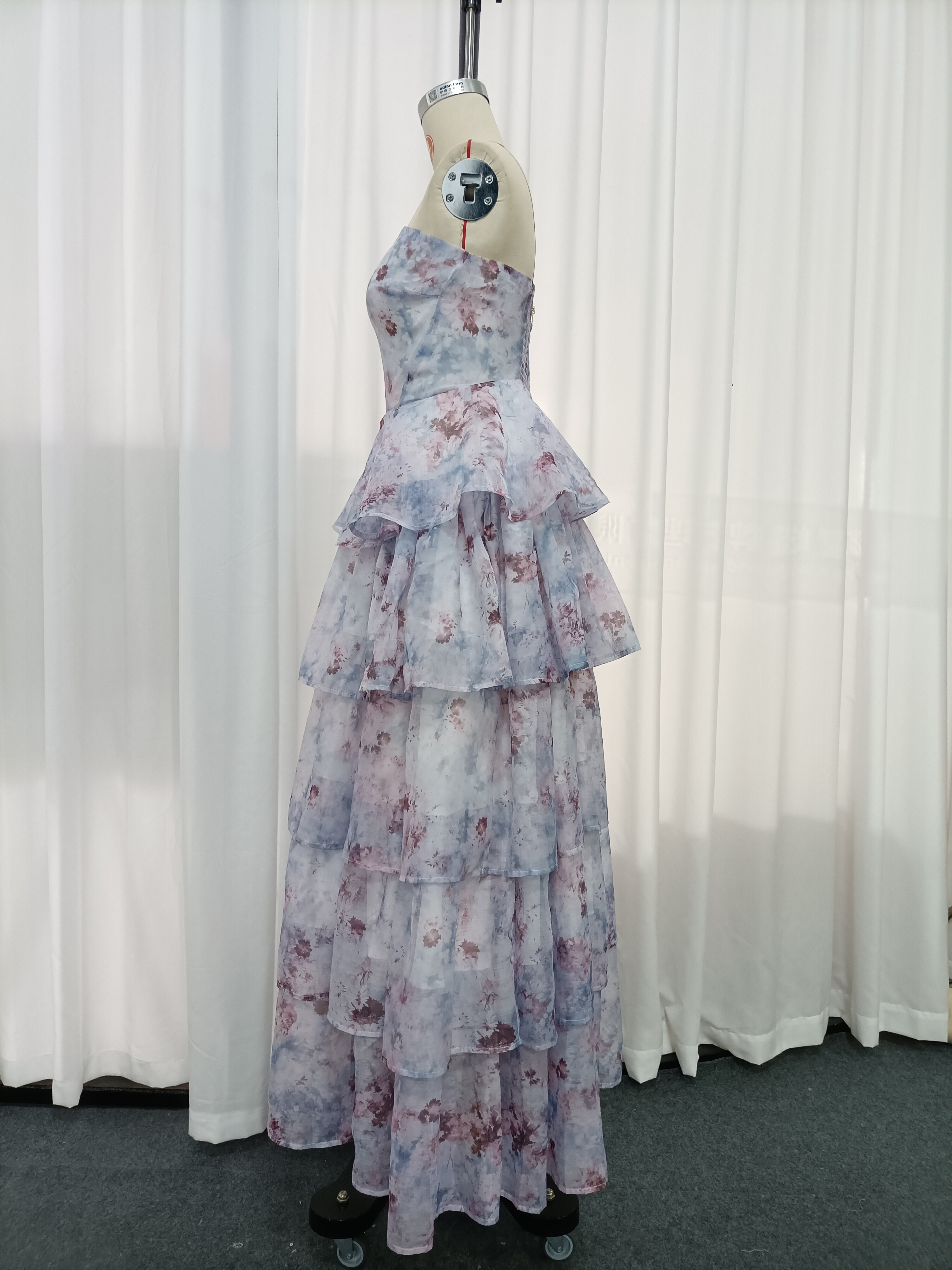 TWOTWINSTYLE Off Shoulder Tunic Tie Dye Dreamy Dress