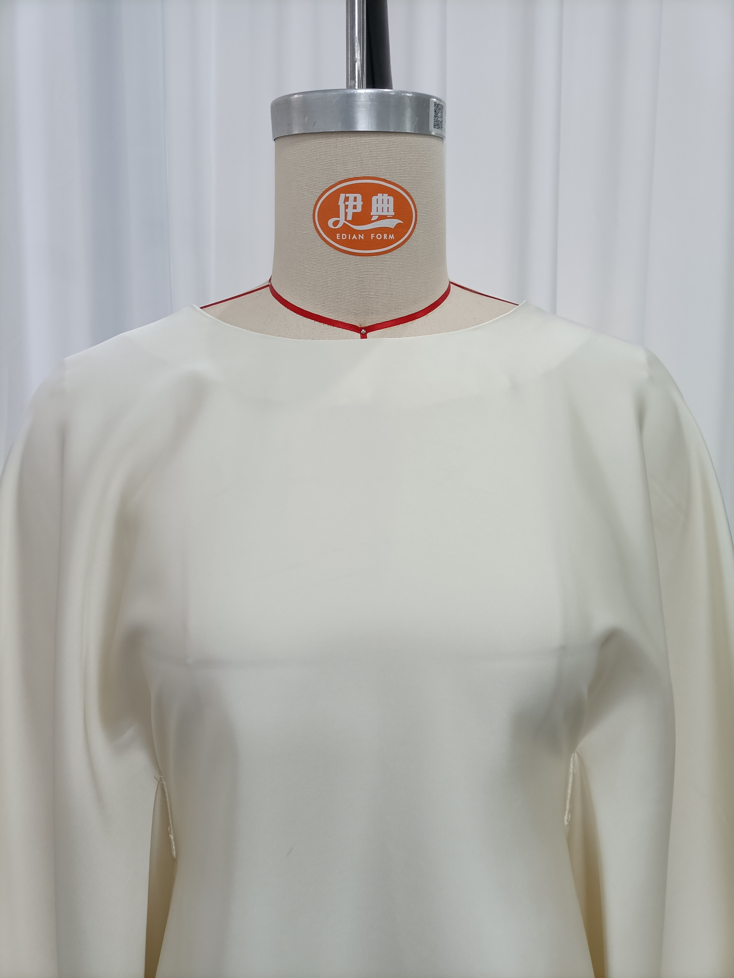 TWOTWINSTYLE Round Neck Asymmetrical Casual Shirt