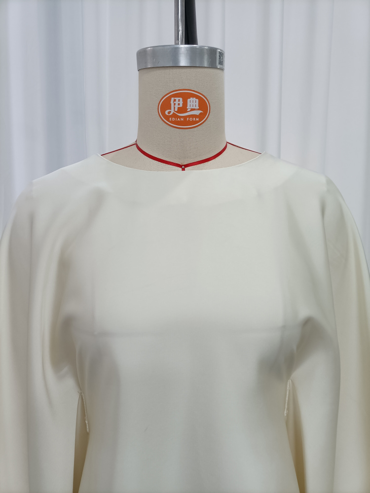 TWOTWINSTYLE Round Neck Asymmetrical Casual Shirt