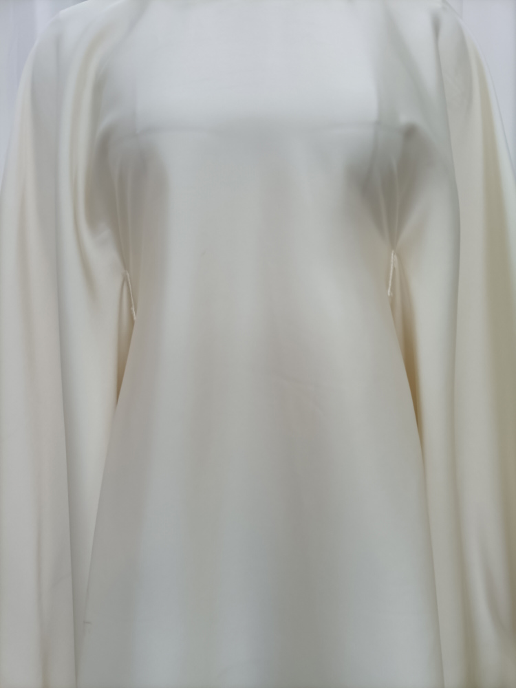 TWOTWINSTYLE Round Neck Asymmetrical Casual Shirt