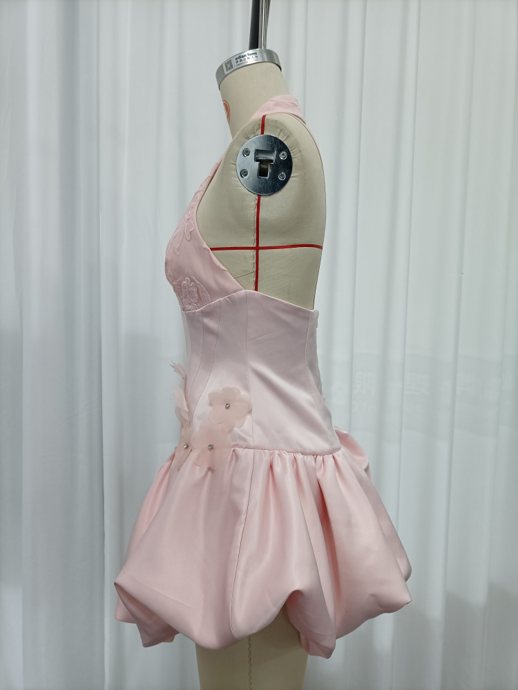 TWOTWINSTYLE Spliced Flower Tunic Fashion Camisole Dress