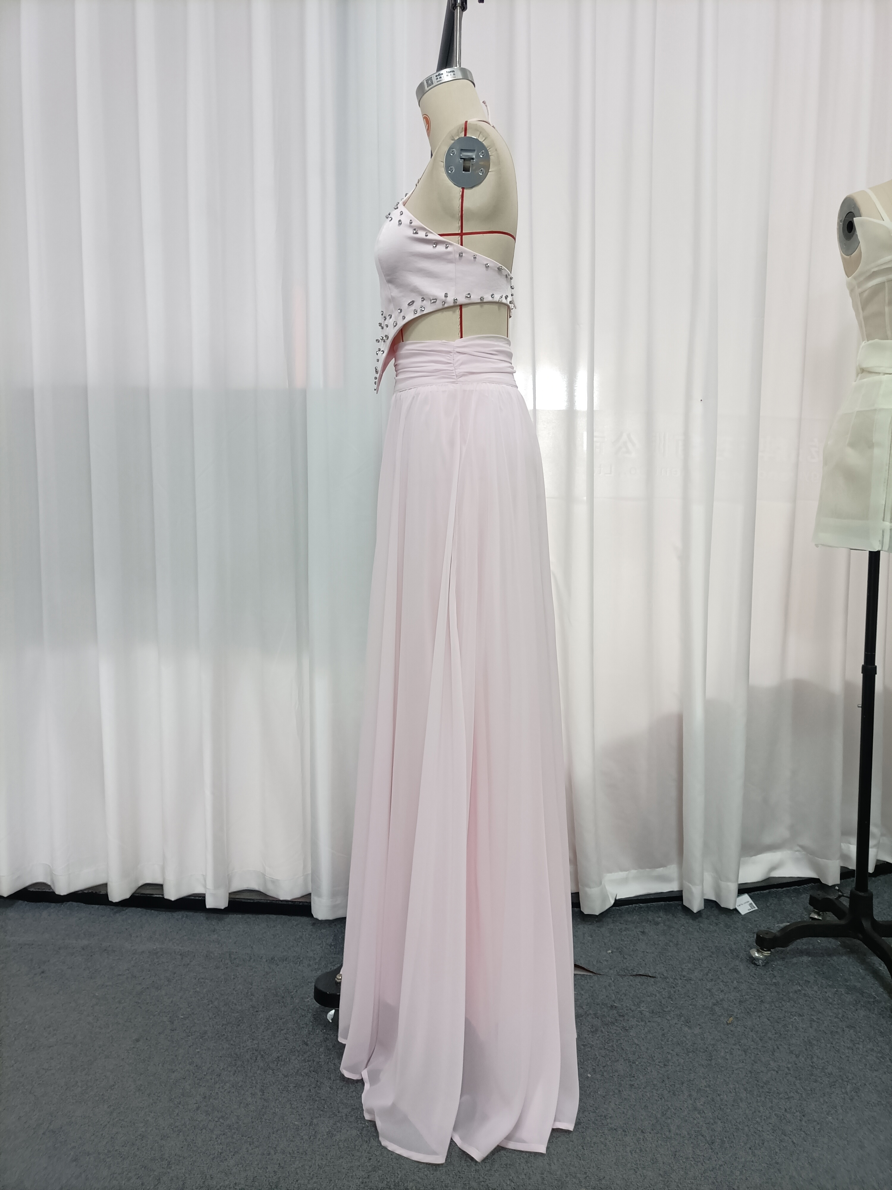 TWOTWINSTYLE Off Shoulder Spliced Diamond Tunic Skirt Chic Dress