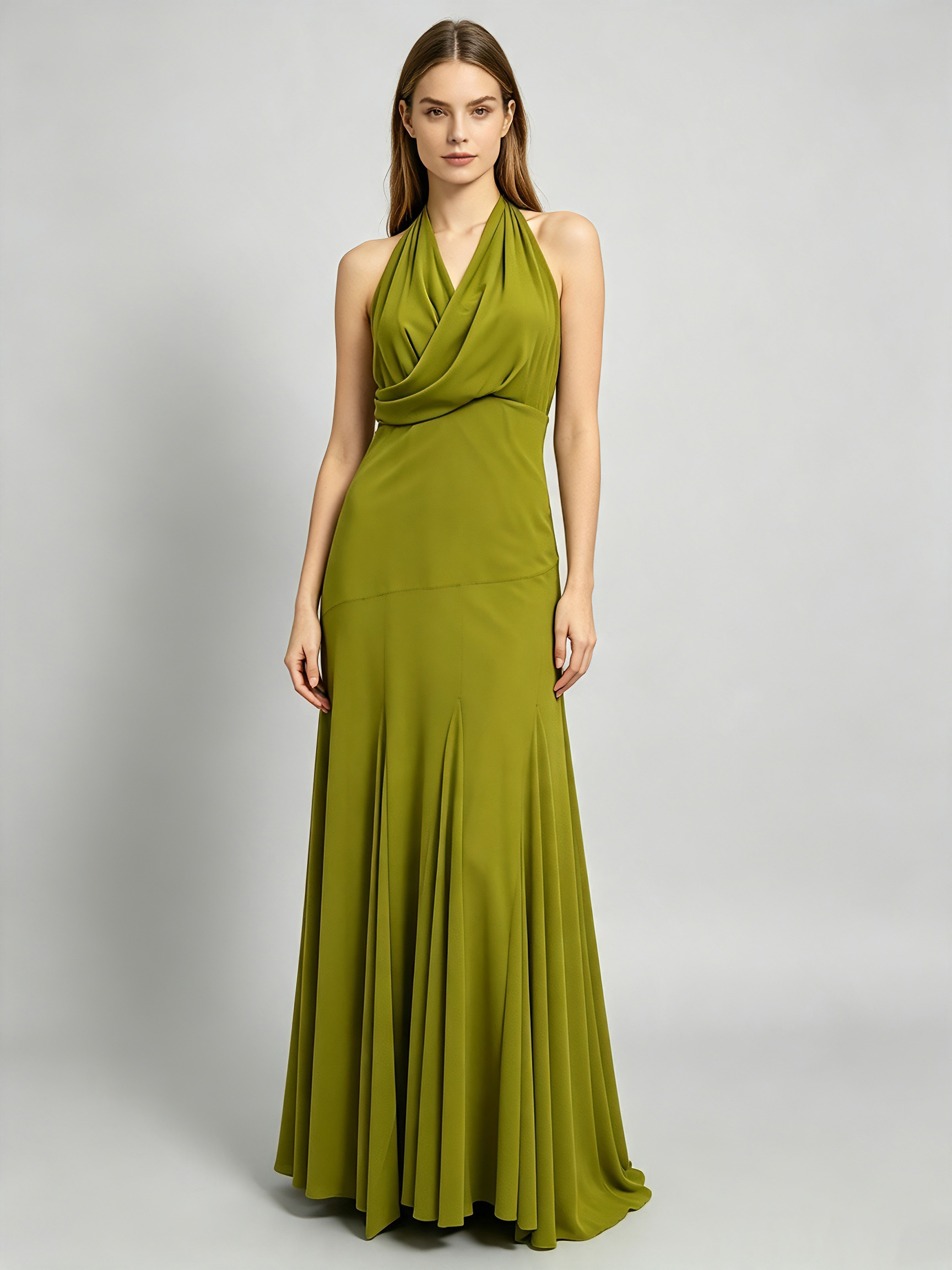 TWOTWINSTYLE Off Shoulder Pleated High Waist Vintage Dress