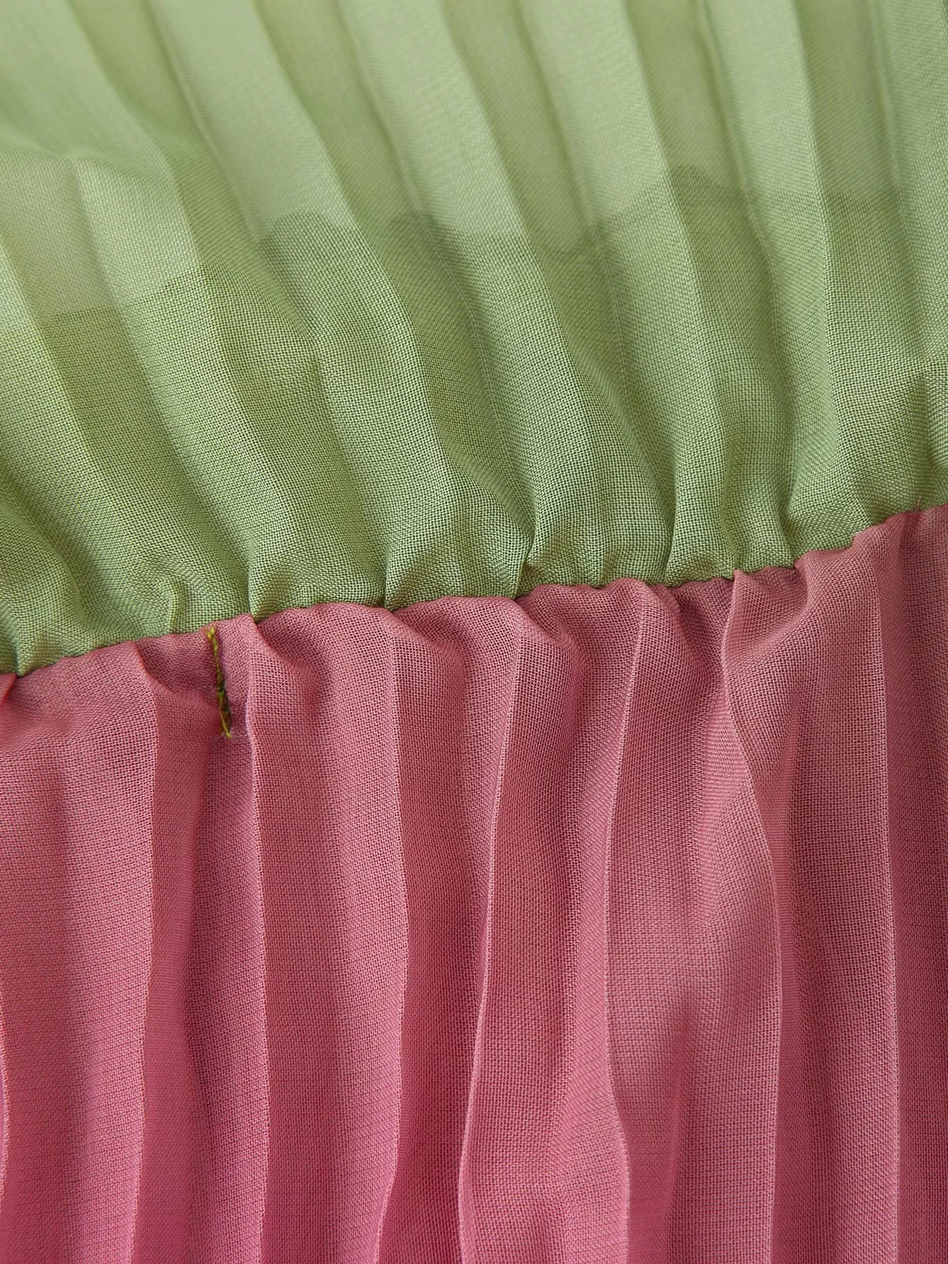 TWOTWINSTYLE Off Shoulder Pleated Ruffles Gradient Chic Dress