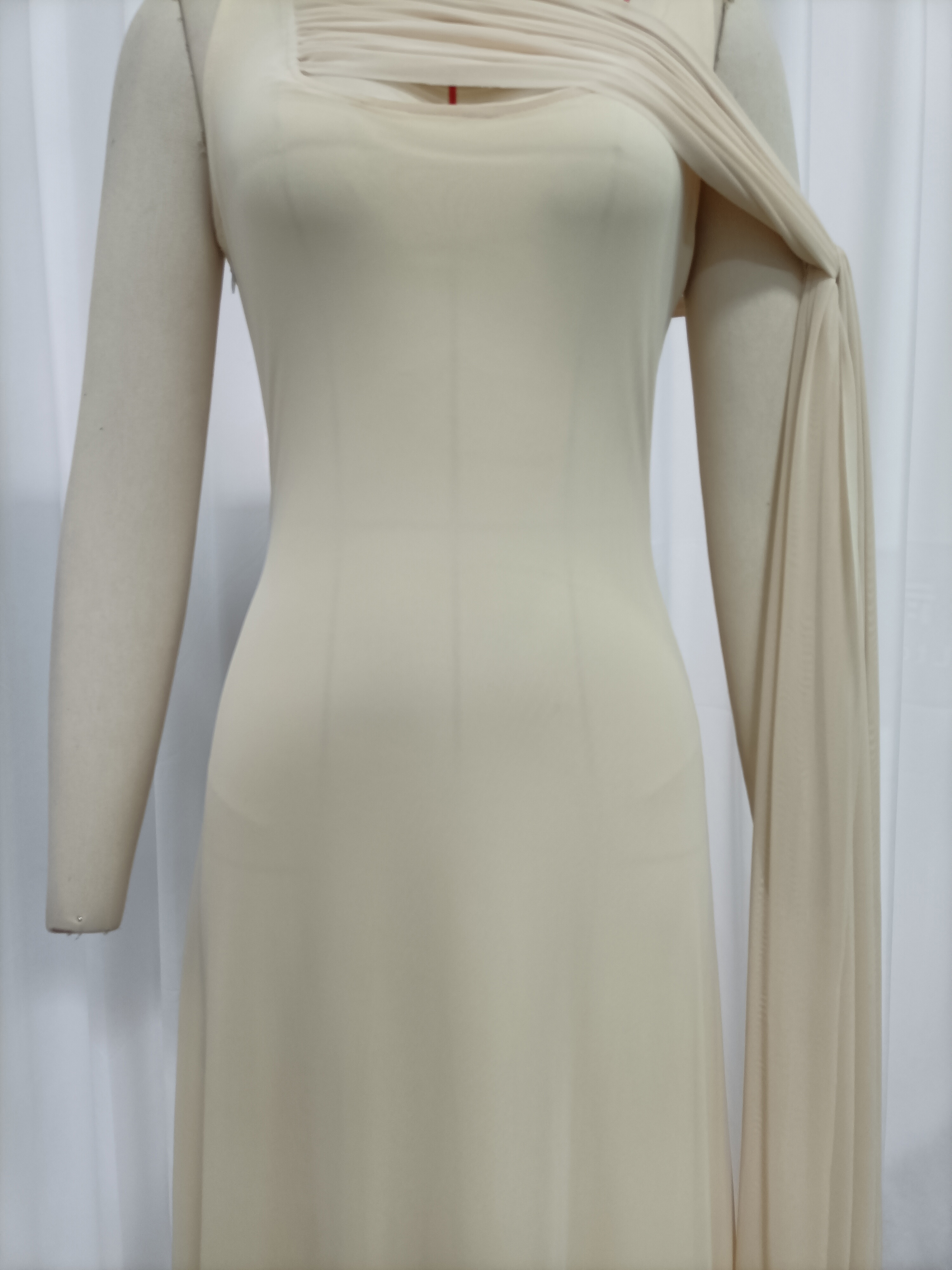 TWOTWINSTYLE Sleeveless Asymmetric Pleated Tunic Chic Dress