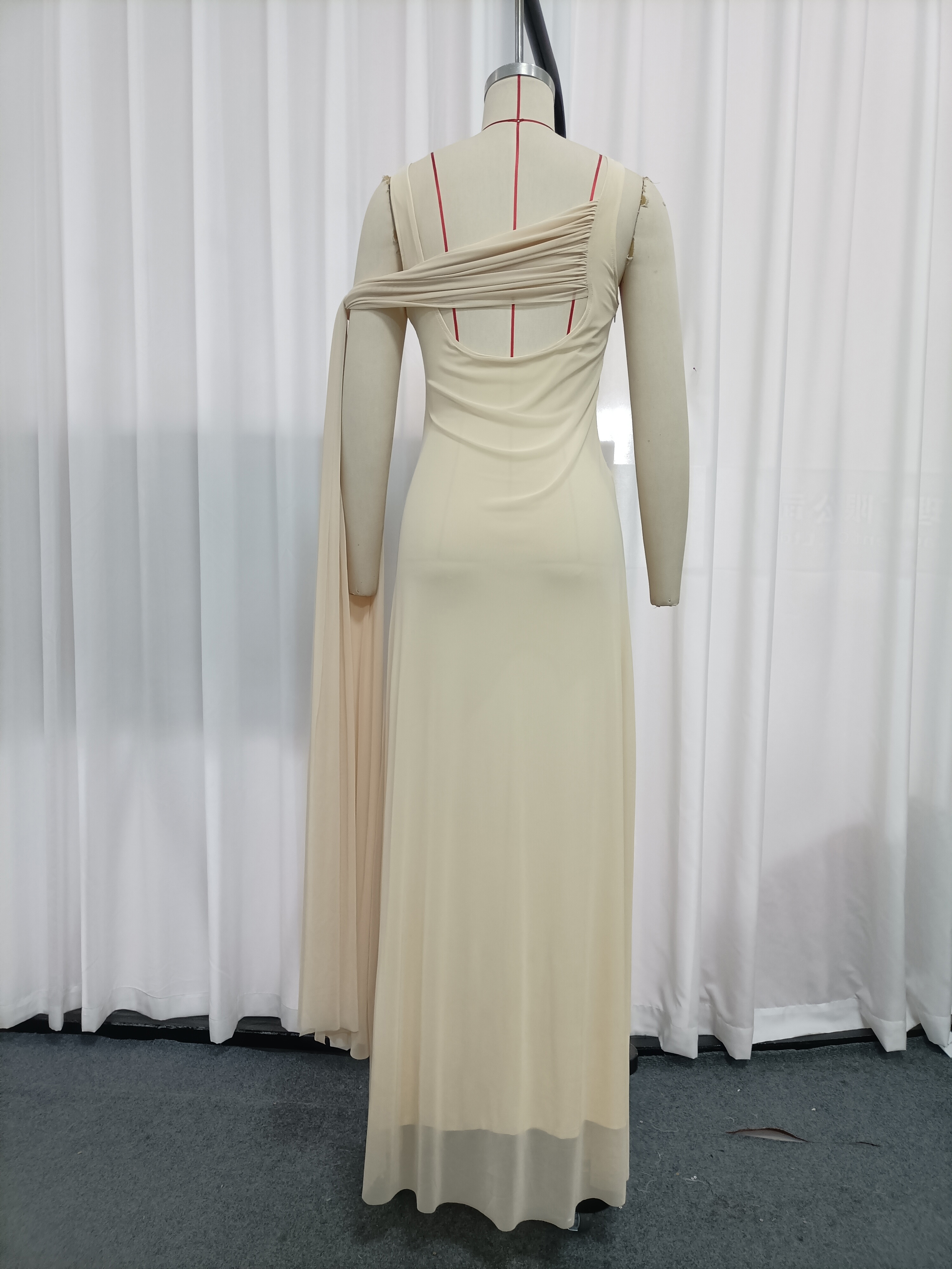 TWOTWINSTYLE Sleeveless Asymmetric Pleated Tunic Chic Dress