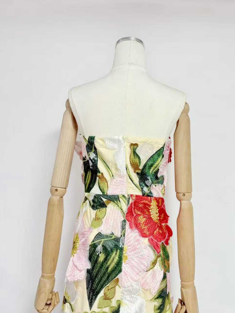 TWOTWINSTYLE Off Shoulder Tunic Patchwork Appliques Design Dress