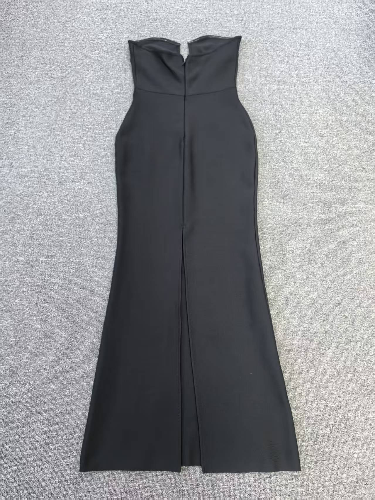 TWOTWINSTYLE Off Shoulder Spliced Diamond Elegant Dress