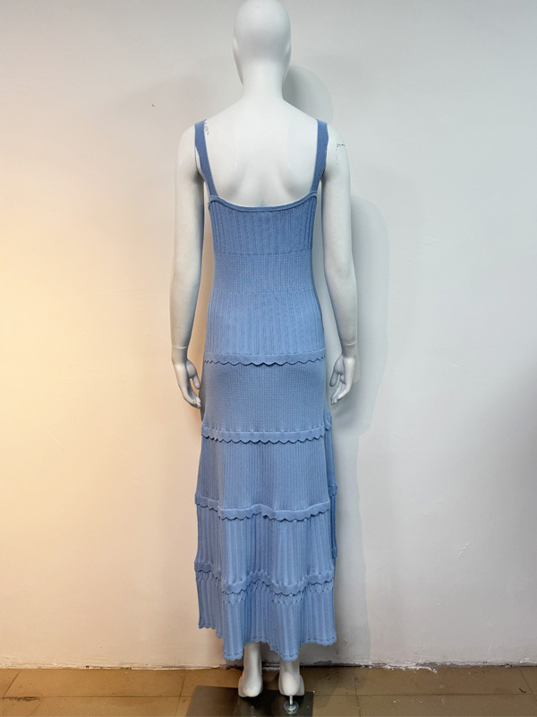TWOTWINSTYLE Square Neckline Spliced Lace Tunic Elegant Dress