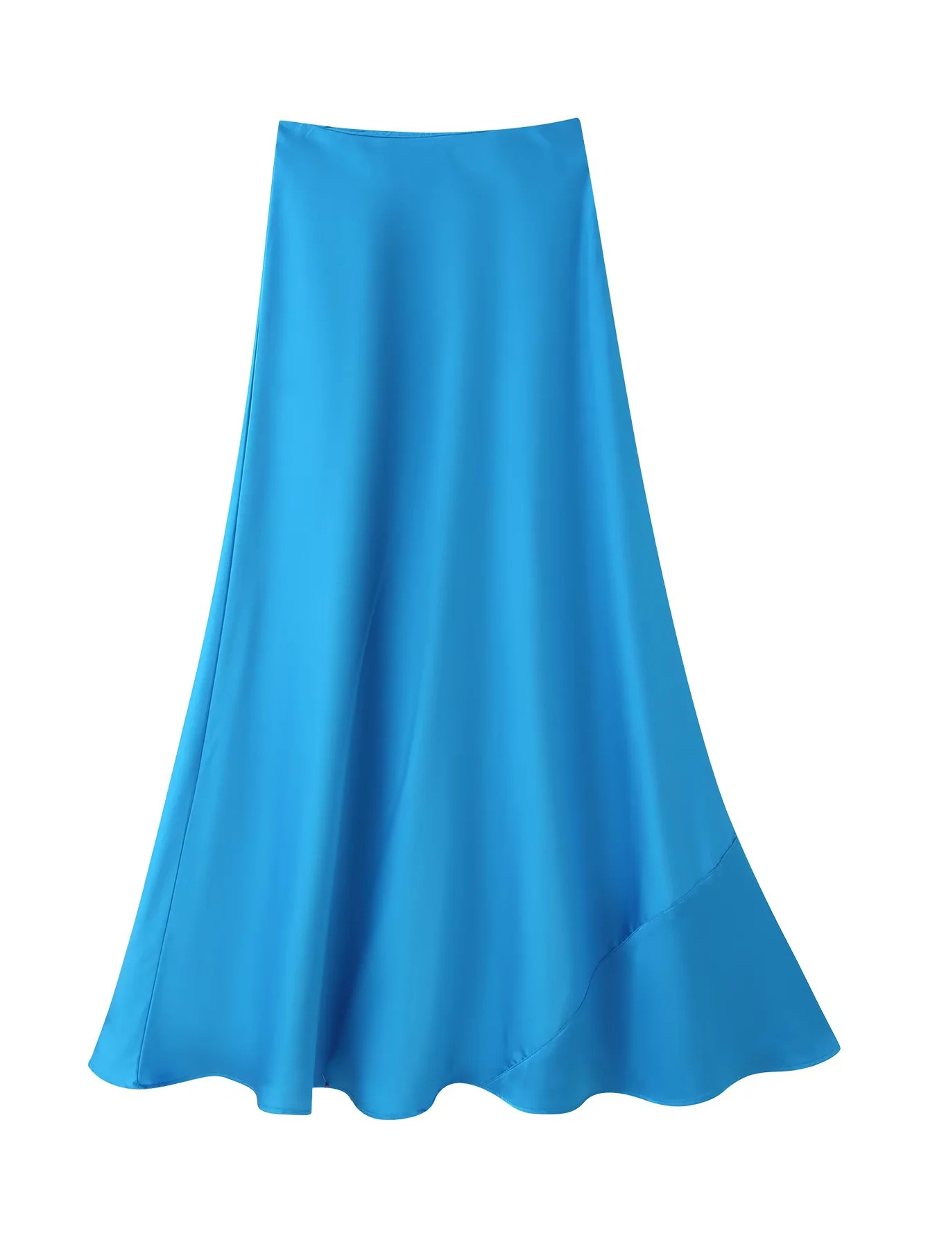 TWOTWINSTYLE Sleeveless Round Neck Crop Top High Waist Skirt Design Dress
