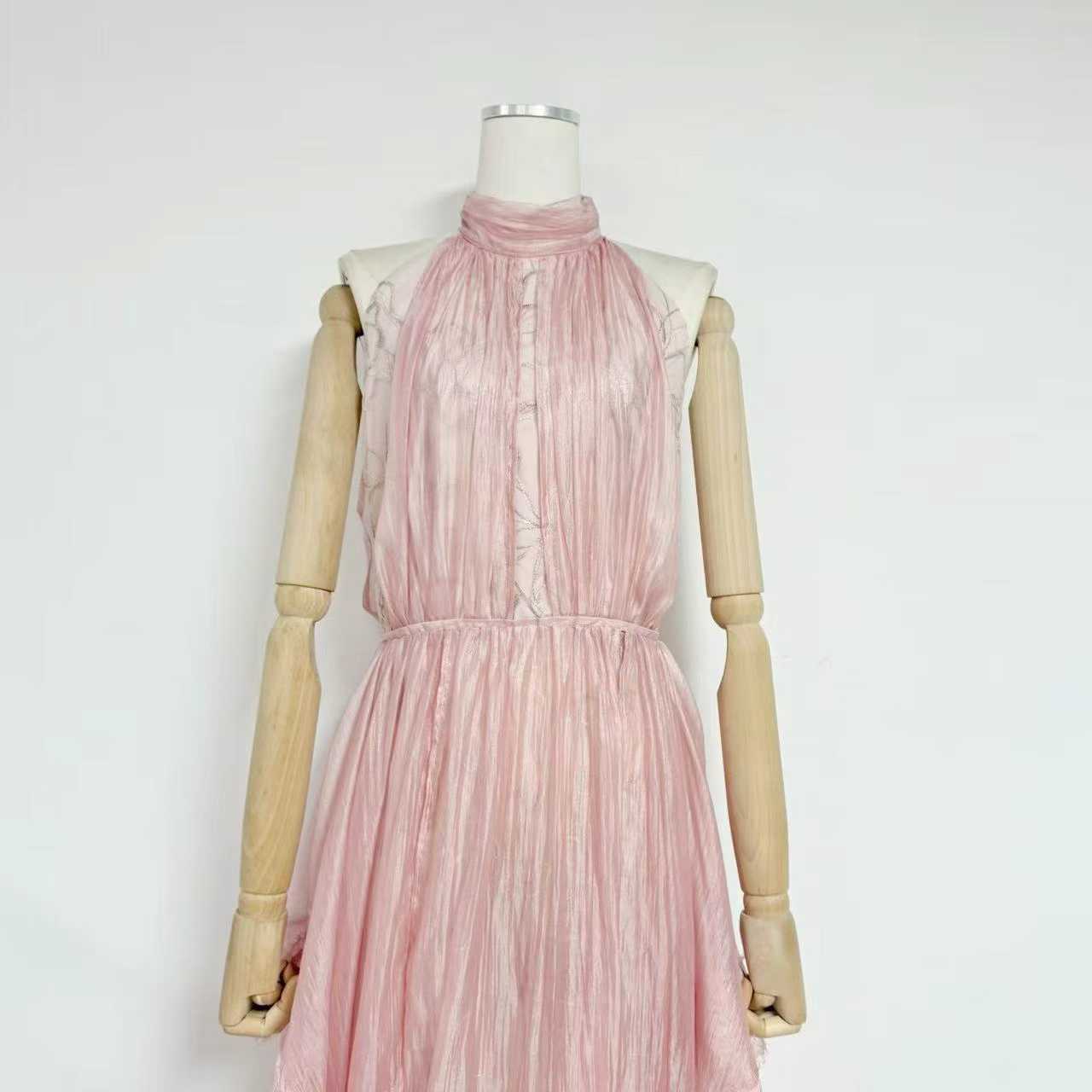 TWOTWINSTYLE Stand Collar Off Shoulder Tunic Spliced Lace Elegant Dress