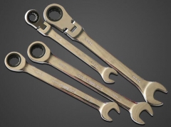 Dual-purpose ratchet spanner