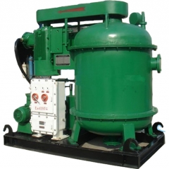 Вакуумный дегазатор в системе контроля содержания твердой фазы в буровом растворе