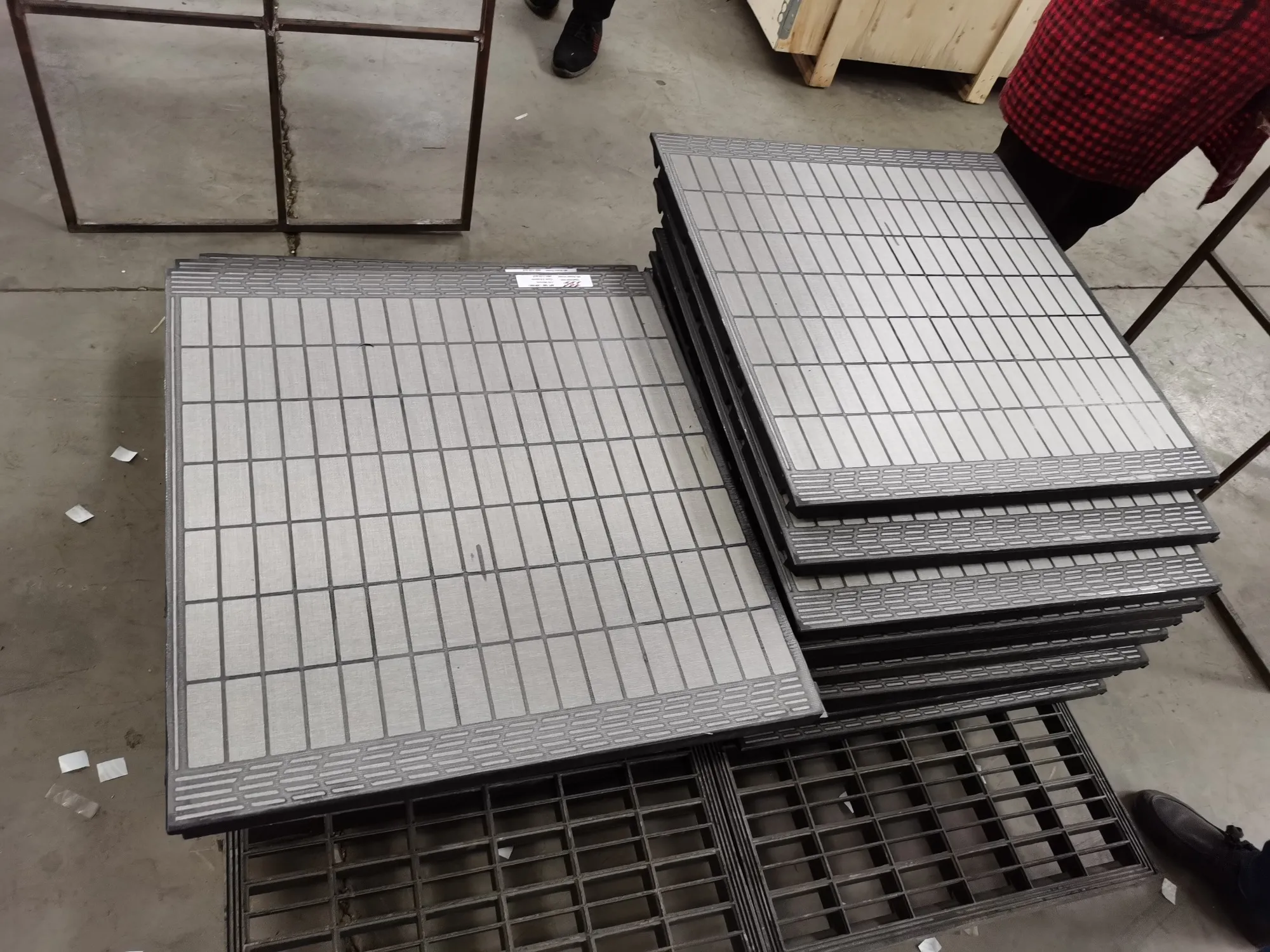 Composite-frame SWACO MD2 / MD3 shaker screen with SS316 mesh