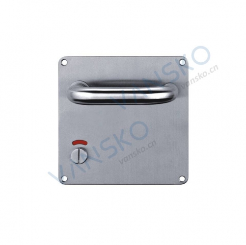 Stainless steel handle with plate HP006