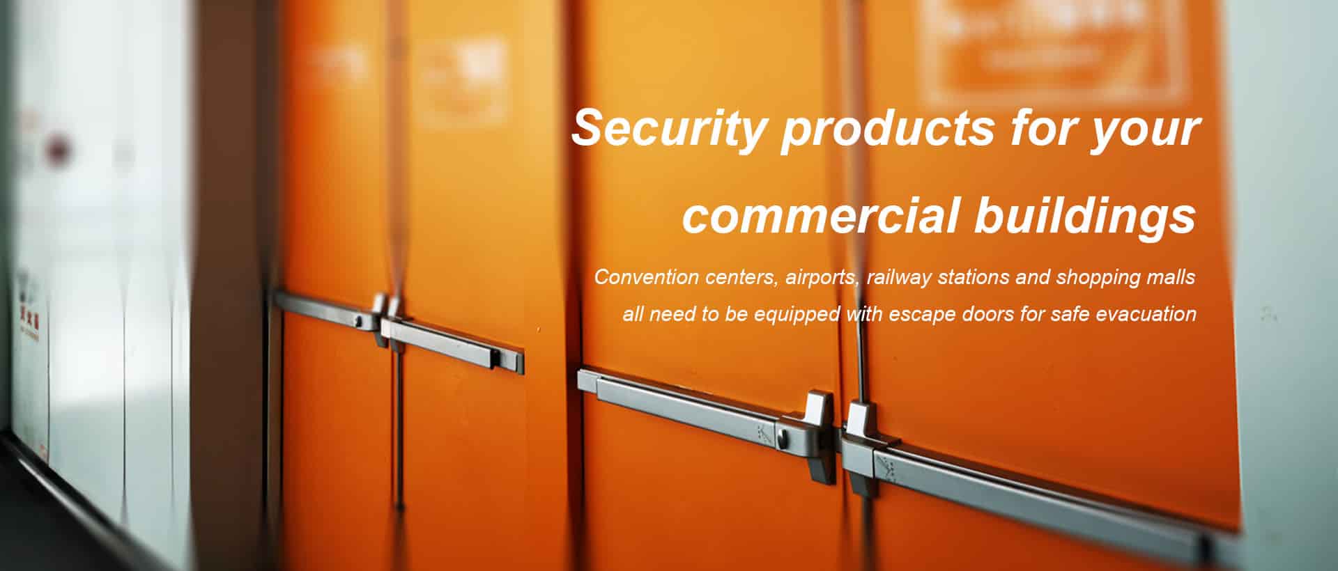 Security products for your commercial buildings