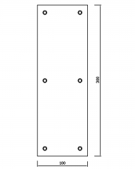 Push&Pull Sign Plate Fire Door Pull Sign Push Sign SP028