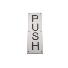 Push&Pull Sign Plate Fire Door Pull Sign Push Sign SP028