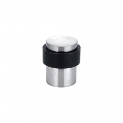 DS-14 Rubber Cylinder Door Stop Stopper Floor Mounted