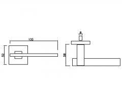 Stainless Steel Door Handle HC-114