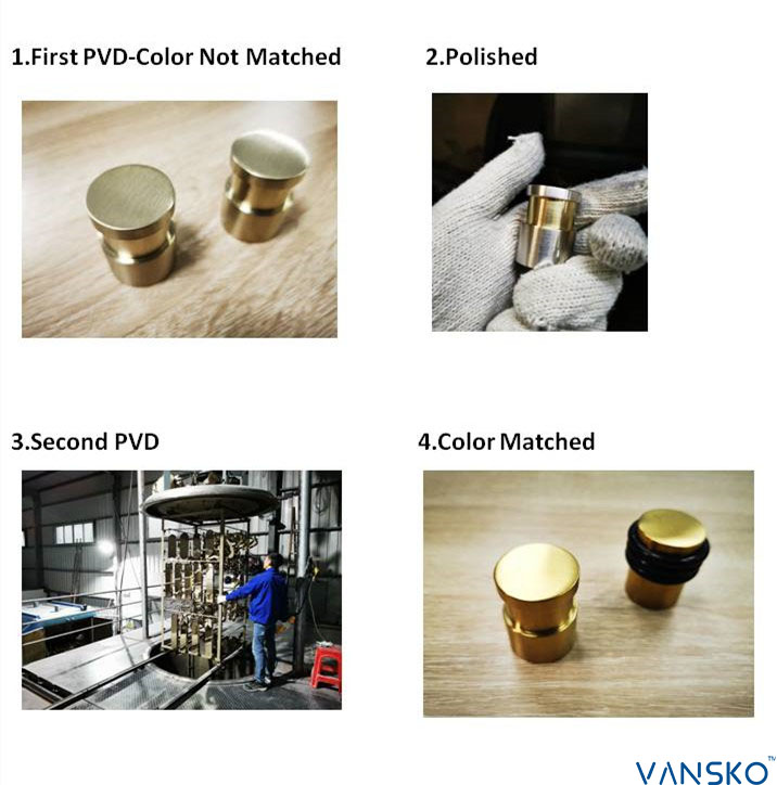 How to choose the PVD-Gold for ironmongery you want?