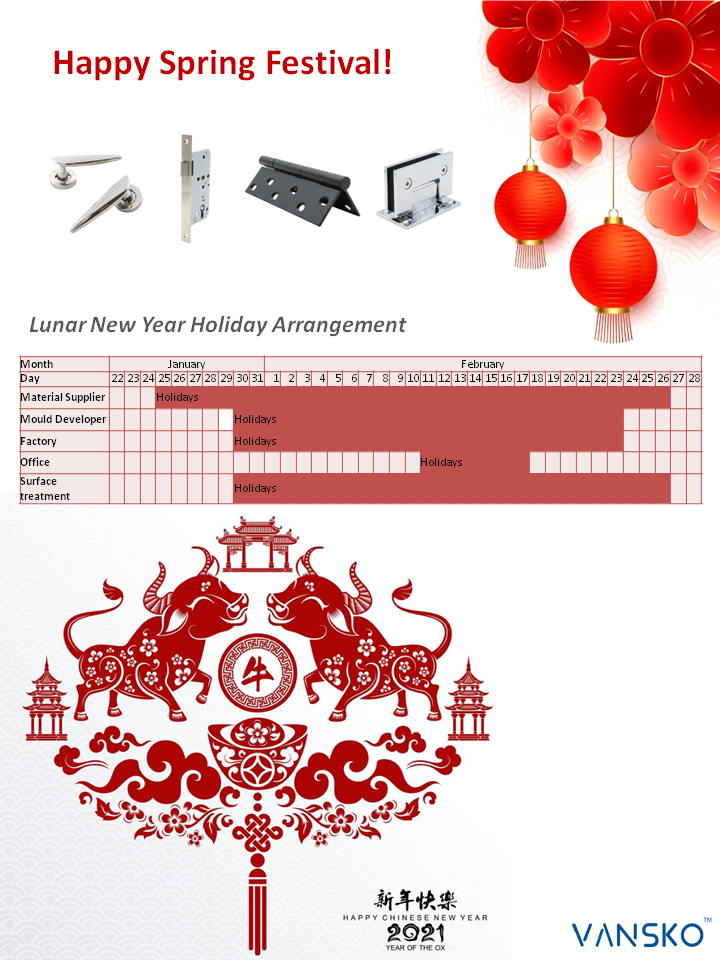The China Lunar New Year is around the corner!