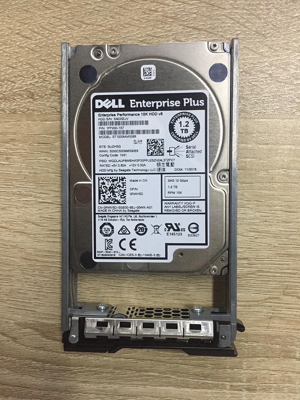 0944833-06 Dell 600GB SAS 15K 3.5 HDD